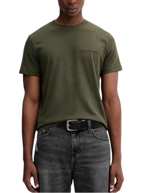 T-shirt slim fit in cotone Karl Lagerfeld jeans | A1M170031ZK